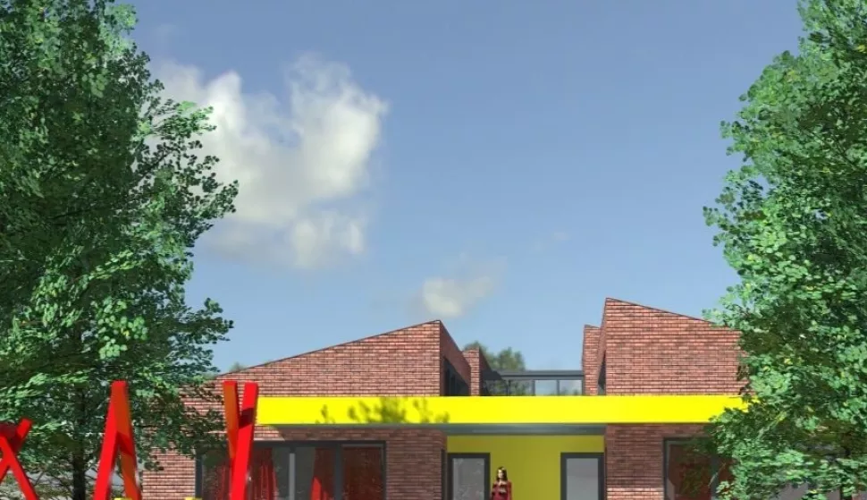 Budući dječji vrtić u Gunji