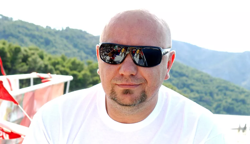 OTOK HVAR, strigrad, 21.07. 2007. DVINA MELER I MLADEN HORVAT IZ VEČERNJE &Scaron;KOLE SNIMIO PETAR FABIJAN