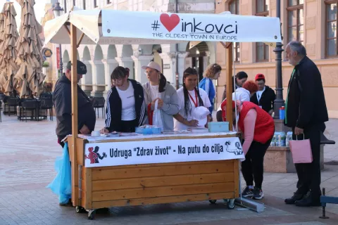 U vinkovačkoj pješačkoj zoni održan Fitness Open Day, svibanj 2025