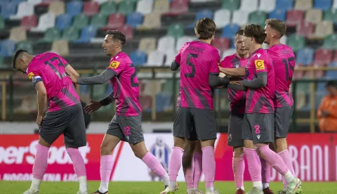 Velika Gorica, 24.05.2025 - Susret 36. kola HNL-a Gorica - Lokomotiva. foto HINA/ Daniel KASAP/ dk