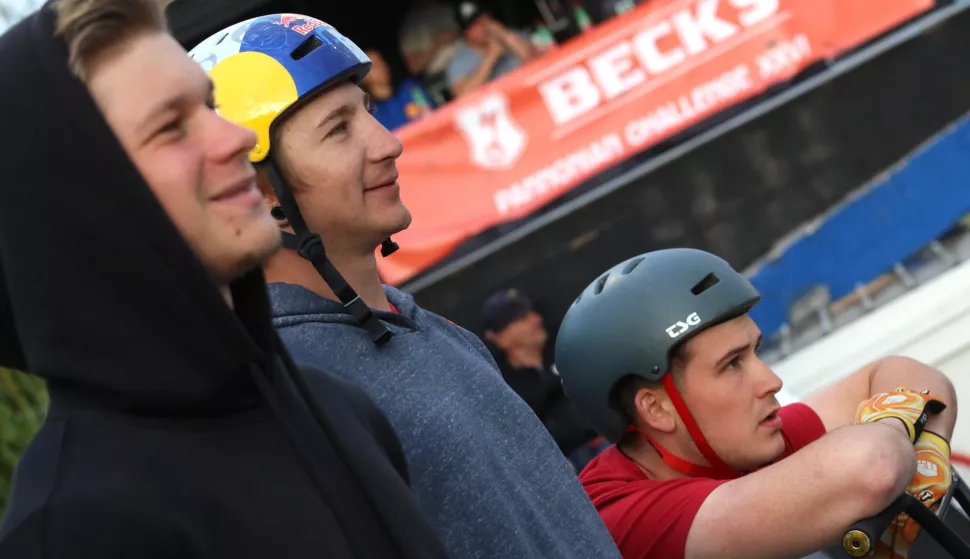 Osijek, 24. 05. 2025, Lijeva obala Copacabana, Skate park. Pannonian Challange XXVI. Dan treći, BMX dan finale. Marin Ranteš.snimio GOJKO MITIĆ