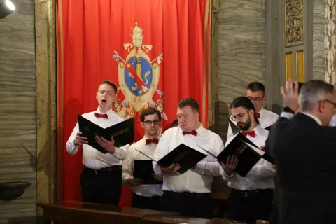 Jan Štafer (prvi s lijeva)