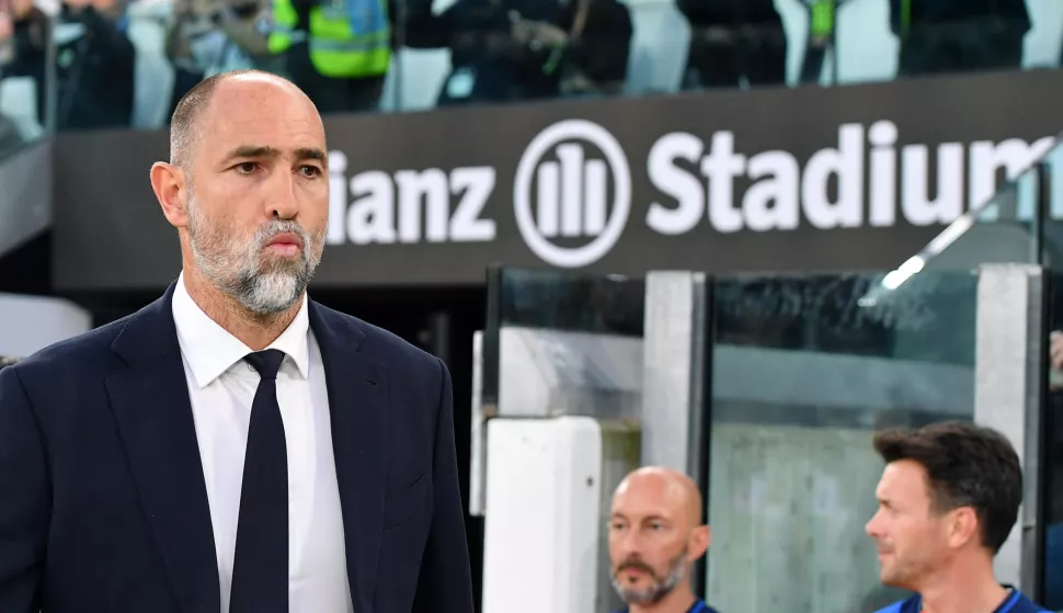 epa12114729 Juventus coach Igor Tudor during the Italian Serie A soccer match Juventus FC against Udinese Calcio in Turin, Italy, 18 May 2025. EPA/Alessandro Di Marco