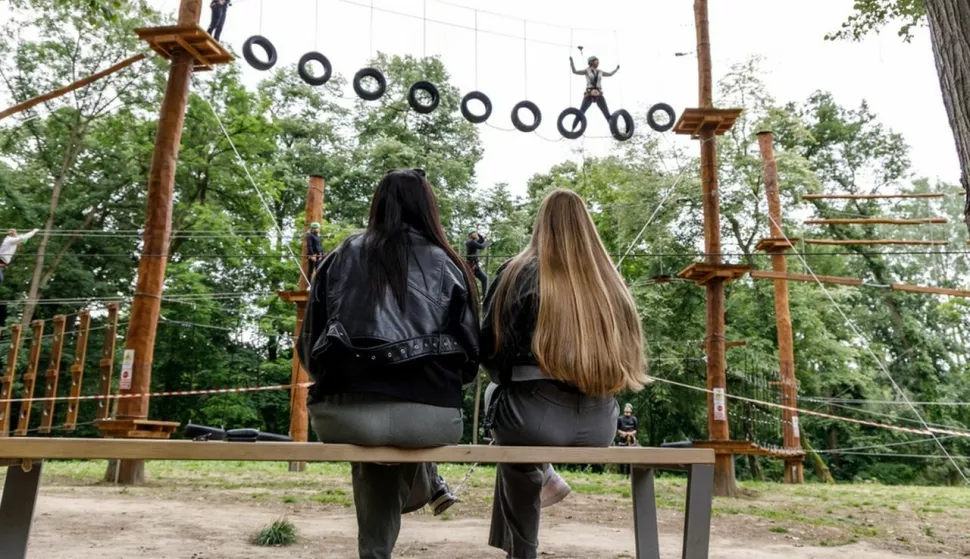 Ministar turizma i sporta Tonči Glavina posjetio Adrenalinski park u Vukovaru