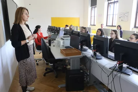 Osijek, 26. 05. 2025, III. gimnazija. Dan otvorenih vrata škole.snimio GOJKO MITIĆ