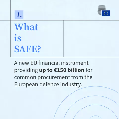 BRUXELLES, 27. svibnja 2025. (Hina) - Vijeće EU-a izglasalo je u utorak uspostavu fonda od 150 milijardi eura za zajedničku nabavu naoružanja.