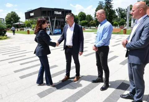 Našice - sastanak o Sportsko-rekreacijskom centru27. svibnja 2025.Foto: OBŽ