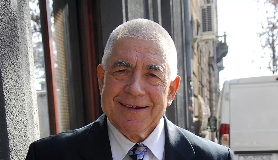 21.02.2009.,Zagreb - Trg kralja Petra Kresimira IV.Sjednica Vijeca drustva politickih zatvorenika.Vladimir VeselicarPhoto: Zeljko Hladika/Vecernji list