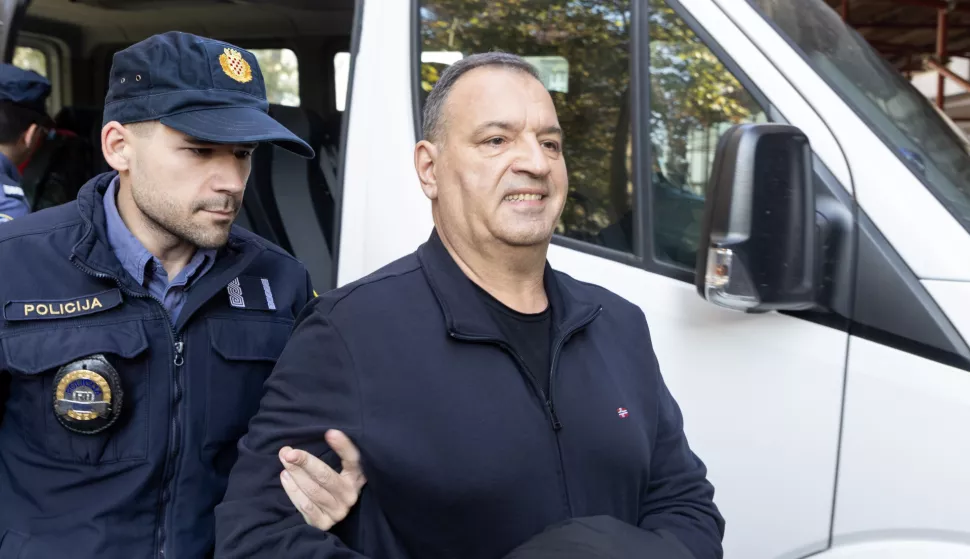 Zagreb, 15.11.2024 - Biv&scaron;i ministar financija Vili Beor&scaron;, Sa&scaron;a Pozder privedeni su istražnom sucu na Županijskom sudu u Zagrebu. Na slici Vili Bero&scaron;.foto HINA/ Damir SENČAR/ ds
