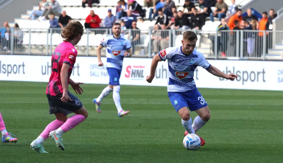 Osijek, 09. 05. 2025, Opus Arena, nogomet, SuperSport HNL 24/25, Osijek - Lokootiva, Nail Omerović (36).snimio GOJKO MITIĆ