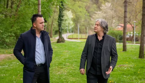 Stanko Šarić i Šimun Ševerdija u tamburaškom duetu posvećenom domovini