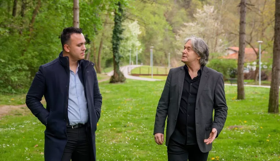 Stanko Šarić i Šimun Ševerdija u tamburaškom duetu posvećenom domovini