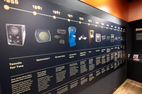 Zagreb, 29.05.2025 - Otvaranje Muzeja povijesti videoigara, nove kulturne atrakcije koja je posvećena razvoju industrije videoigara od šezdesetih godina prošloga stoljeća do početka ovoga tisućljeća. foto HINA/ Damir SENČAR/ ds