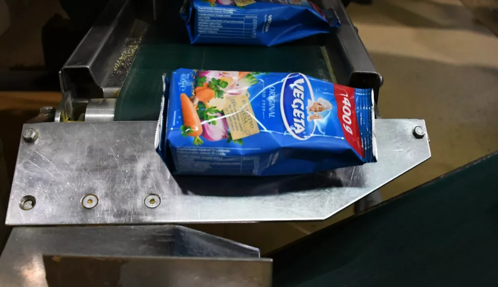 07.11.2022., Koprivnica - Tvrtka Podravka u procesu je velikih investicija, a produkt je i modernizirani pogon Tvornica juha i Vegete. Martina Dalic, predsjednica Uprave Podravke Photo: Damir Spehar/PIXSELL