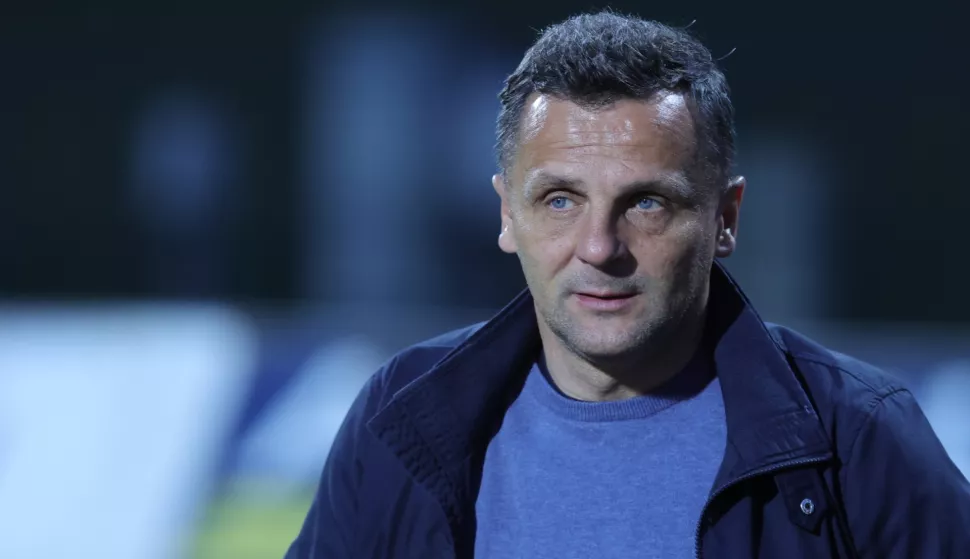 Velika Gorica,12.3.2025.Susret 26. kola HNL-a Gorica - Slaven Belupo.Na slici trener Slaven Belupa Kovačević Mario.foto HINA/ Tomislav Pavlek/ tp