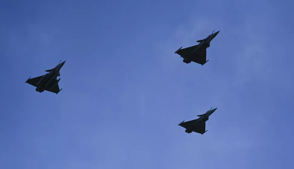 30.05.2025., Zagreb - Vjezbe prikaza sposobnosti Hrvatske vojske povodom Dana Drzavnosti na Jarunu. Photo: Igor Soban/PIXSELL