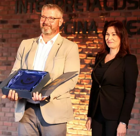 Oliver Novački, vlasnik vinarije Svijetli dvori, Šampion Dunava i Nataša Tramišak