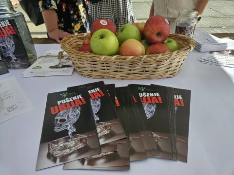 Obilježavanje Svjetskog dana nepušenja, 31.5.2025.Foto: Ivana Paušić