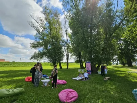 Nacionalni dan udomiteljstva na lijevoj strani Drave, Centar za nestalu i zlostavljanu djecu, 31.5.2025.Foto: Sara Smojver