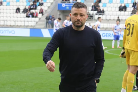 Osijek, 16. 03. 2025, Opus Arena, nogomet, SuperSport HNL 24/25. Osijek -Varaždin, Federico Coppitelli.snimo GOJKO MITIĆ