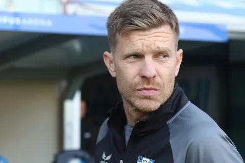 Osijek, 09. 05. 2025, Opus Arena, nogomet, SuperSport HNL 24/25, Osijek - Lokootiva, Simon Rožman.snimio GOJKO MITIĆ