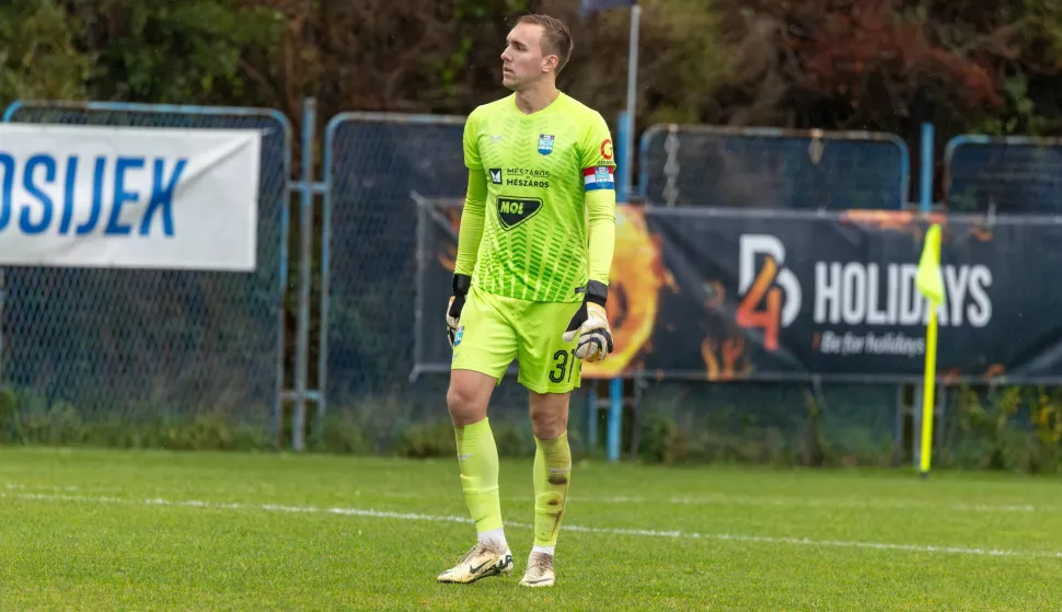 NK Osijek. Pripreme Novigrad siječanj 2025. Marko Malenica