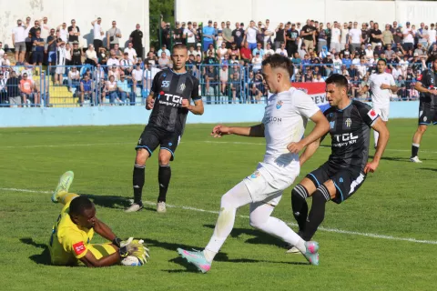 Vukovar, 01. 06. 2025, Stadion Borovo naselje, nogomet, SuperSport Prva NL 24/25. Vukovar 1991 - Opatija. snimio GOJKO MITIĆ