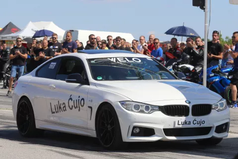 Osijek, 31. 05 2025, Areodrom Čepin. Osijek Street Race Show 2025. Utrka ubrzanja na 402 metra.snimio GOJKO MITIĆ