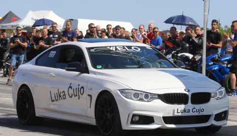 Osijek, 31. 05 2025, Areodrom Čepin. Osijek Street Race Show 2025. Utrka ubrzanja na 402 metra.snimio GOJKO MITIĆ