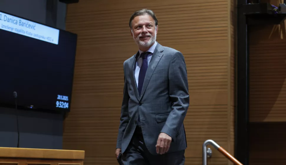 Zagreb, 20.05.2025 - Sjednica Hrvatskog sabora. Na slici predsjednik Hrvatskog sabora Gordan Jandroković.foto HINA/ Damir SENČAR/ ds