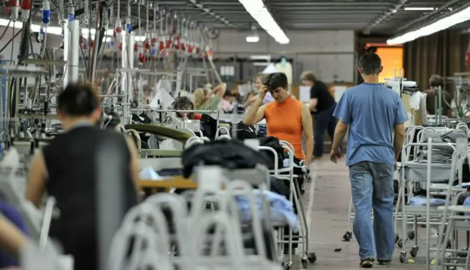 18.05.2011., Tvornica Varteks,Varazdin - Pogon za sivanje odijela tekstilne industrije VarteksPhoto: Marko Jurinec/PIXSELL