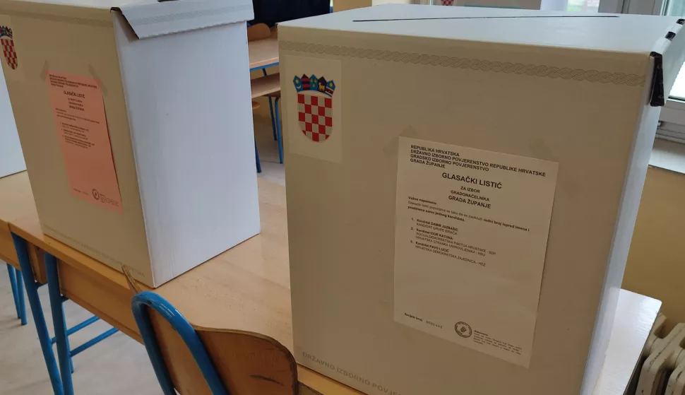 Glasačka kutija Županjafoto: Marija Lešić Omerović