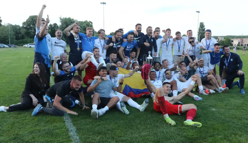 Vukovar, 01. 06. 2025, Stadion Borovo naselje, nogomet, SuperSport Prva NL 24/25. Vukovar 1991 - Opatija. Vukovar fešta.snimio GOJKO MITIĆ.