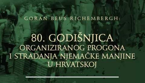 Plakat - dokumentarna izložba o stradanju njemačke nacionalne manjine