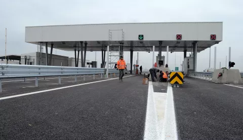 osijek, 30 studeni 2022, 11,00 sati, autocesta josipovac - beli manastir, koridor Vc, slavonikanovinar ivan alilovićsnimio zdenko pušić