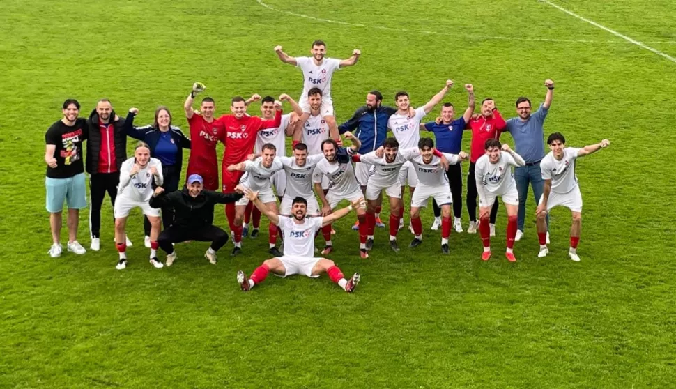 Nogometaši Đakoco Croatije osigurali su naslov prvaka Treće NL IstokFOTO: ĐAKOVO CROATIA