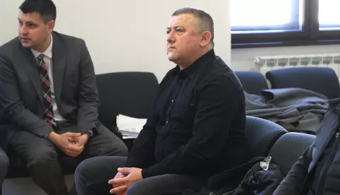 Osijek, 04. 02. 2025., Županijski sud Osijek, Damir Dekanić, suđenjeSNIMIO BRUNO JOBST