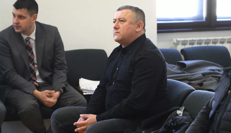 Osijek, 04. 02. 2025., Županijski sud Osijek, Damir Dekanić, suđenjeSNIMIO BRUNO JOBST