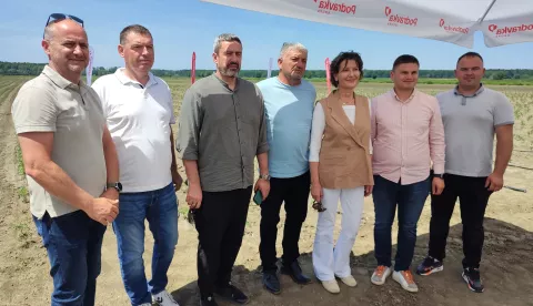 Dalić s kooperantima i općinskim načelnikom Cernefoto: Marija Lešić Omerović