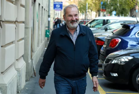 Zagreb, 09.10.2018 - Mladen Bajić, zamjenik državnog odvjetnika dolazi u prostorije USKOK-a. foto HINA/ Tomislav PAVLEK /tp