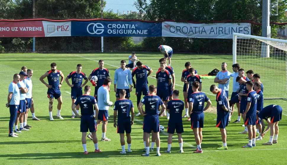 HRVATSKA NOGOMETNA REPREZENTACIJALIPANJ 2025.FOTO: Vedran Karuza