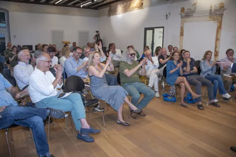 Sudionici skupa u creskoj Palači Moise