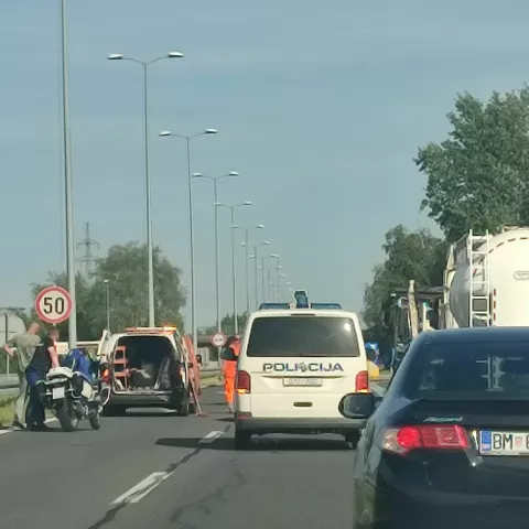 Trostruki suda na osječkoj obilaznici 106. brigade ZNG RH, policija, očevid, Osijek, obilaznica, ilustracija