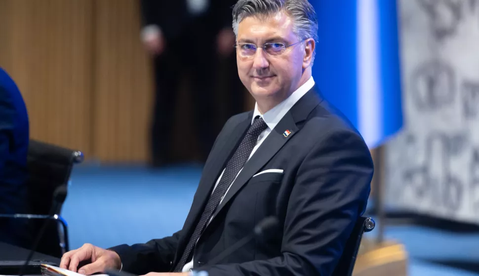 Zagreb, 05.06.2025. - Održana je sjednica Vlade Republike Hrvatske.Na fotografiji Andrej Plenković. foto HINA/ Edvard ŠUŠAK /es