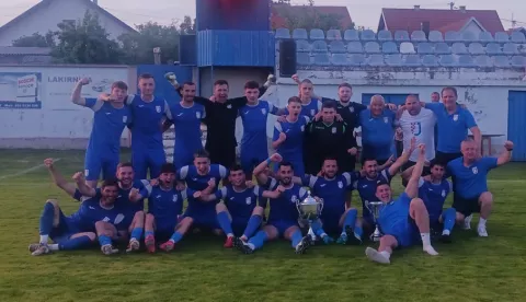 NK JEDINSTVO IZ DONJEG MIHOLJCA OSVOJILO KUPLIPANJ 2025FOTO: NK JEDINSTVO