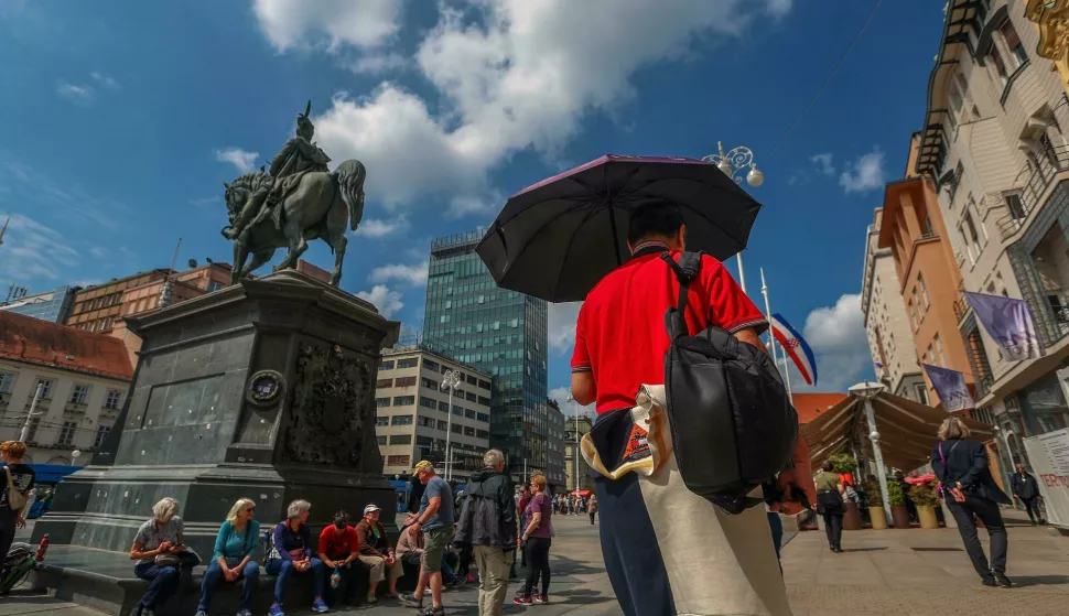 28.04.2025., Zagreb - Lijep i suncan, pravi proljetni dan u sredistu grada. Photo: Sanjin Strukic/PIXSELL