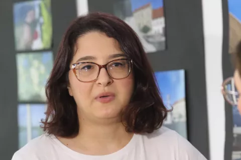 Osijek, 04. 06. 2025, Arheolo&scaron;ki muzej. Izložba nakon vi&scaron;ednevne radionice fotografija. Jelena Ajduković.snimio GOJKO MITIĆ