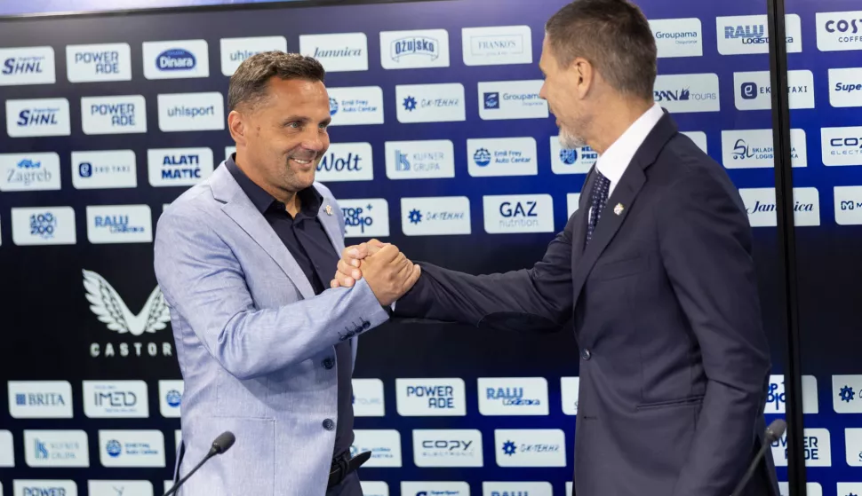 Zagreb, 05.06.2025 - Predstavljanje Marija Kovačevića, novog glavnog trenera GNK Dinama. Na slici Marijo Kovačević, Zvonimir Bobanfoto HINA/ Damir SENČAR/ ds