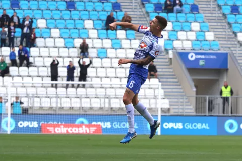 Osijek, 09. 05. 2025, Opus Arena, nogomet, SuperSport HNL 24/25, Osijek - Lokootiva, Hrvoje Babec (6).snimio GOJKO MITIĆ