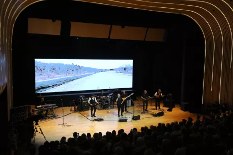 Osijek, 05. 06. 2025, KC Osijek, Dvorana Franjo Krežma. 16. Memorijal Darka Paurića. Koncert Miroslava &Scaron;kore.snimio GOJKO MITIĆ